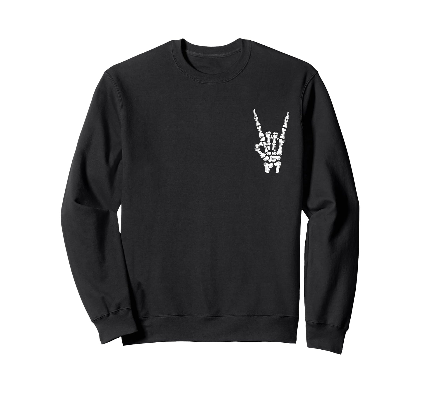 Skeleton Gesture Minimal Style Tee T-Shirt