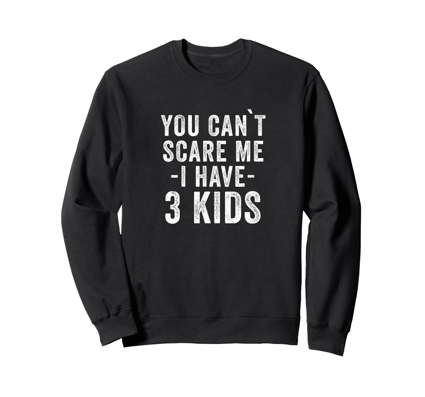 3 Kids - Mom of Three Dad of 3 Children Funny Parents T-Shirt