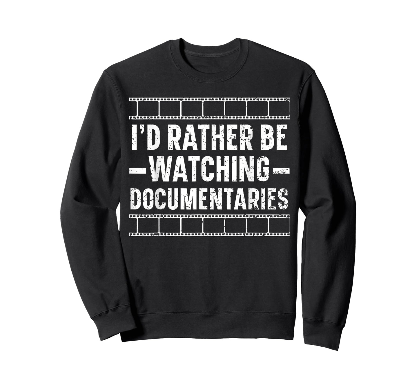 I'd Rather Be Watching Documentaries True Crime Documentary T-Shirt