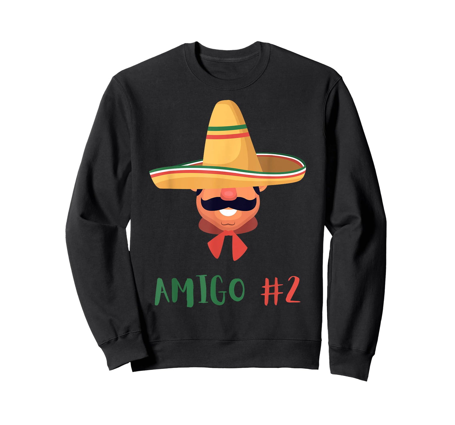 Funny Mexican Amigo #2 Group Matching DIY Halloween Costume T-Shirt