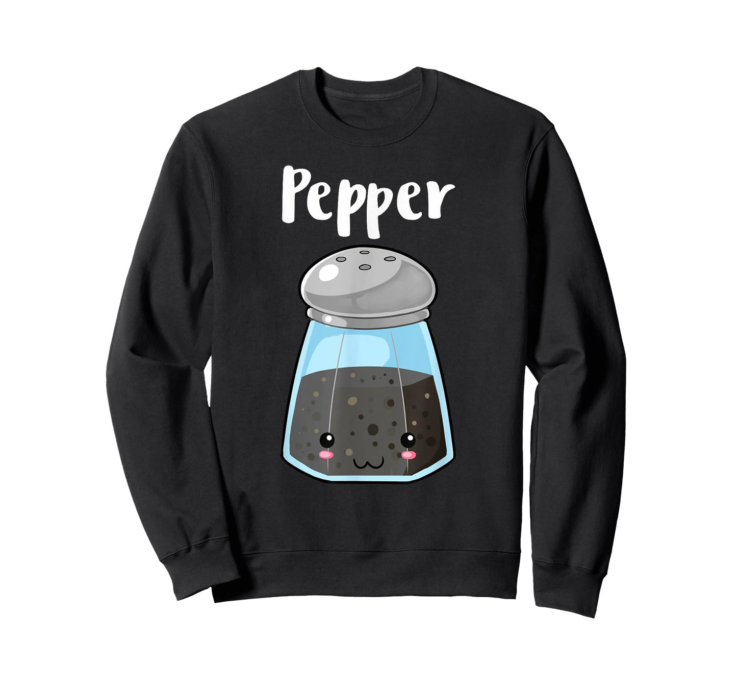 Kawaii Pepper Salt and Pepper Halloween Costume Match Shirts T-Shirt
