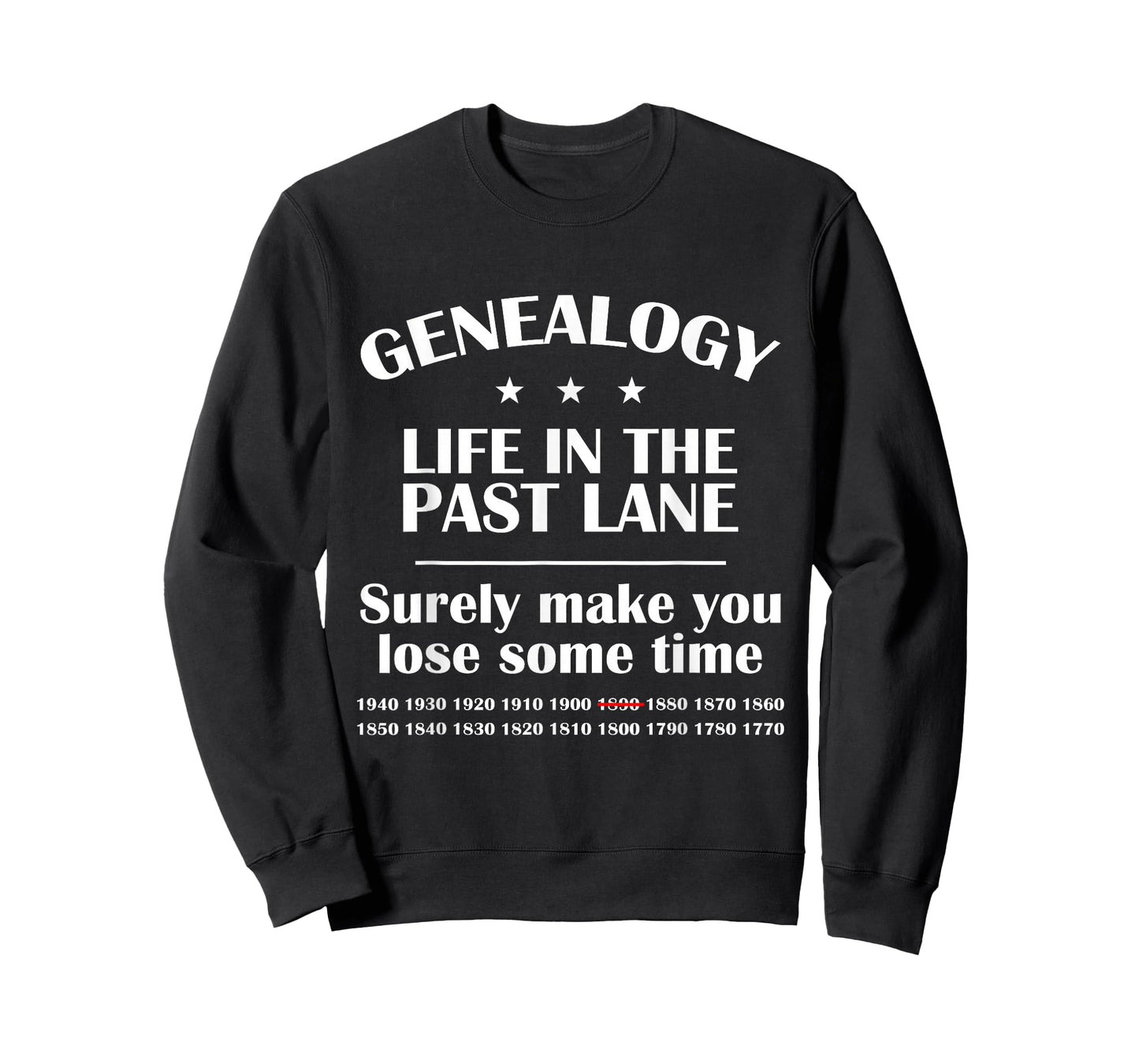 Genealogin Genealogy Sarcastic Life in the Past T-Shirt