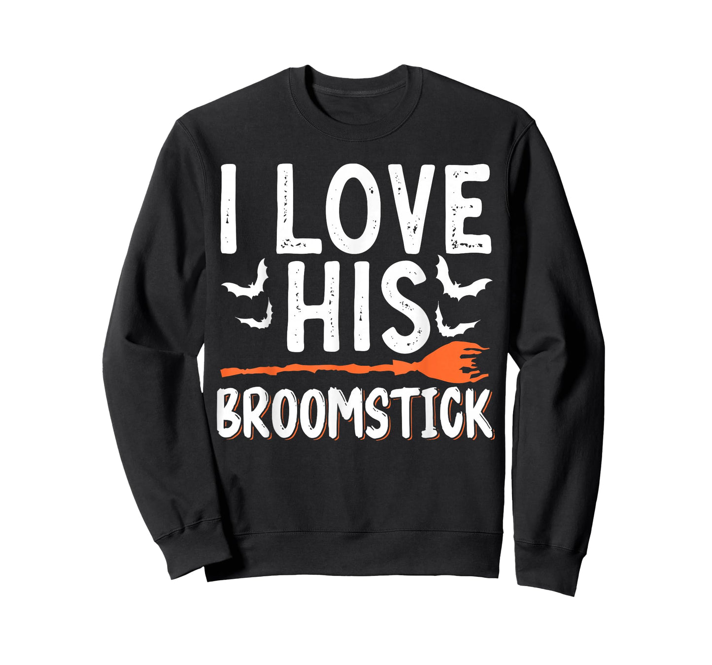 I Love His Broomstick I Love Her Pumpkins T-Shirt