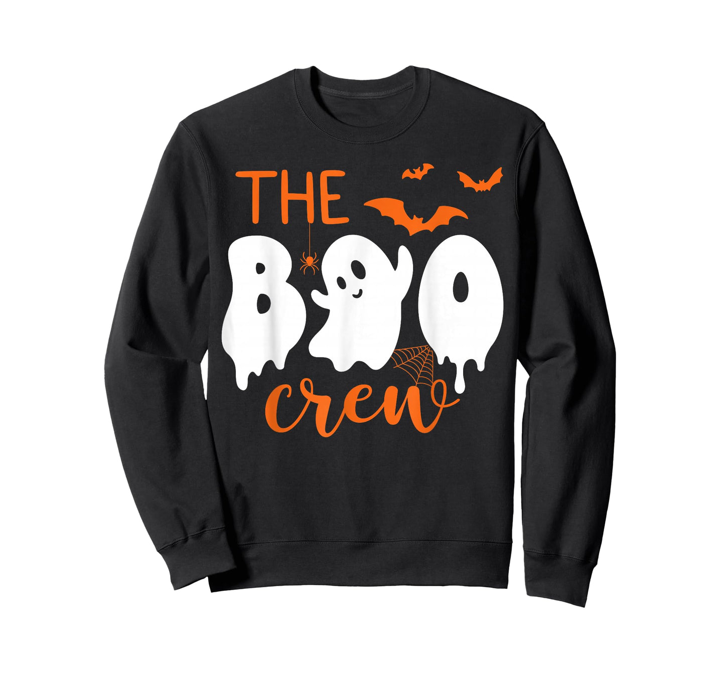 Halloween Ghost Boo Crew Costume Matching Adults Kids Cousin T-Shirt