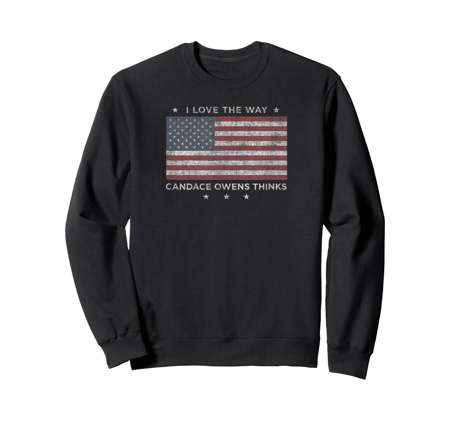 I Love The Way Candace Owens Thinks - For 2024 President T-Shirt