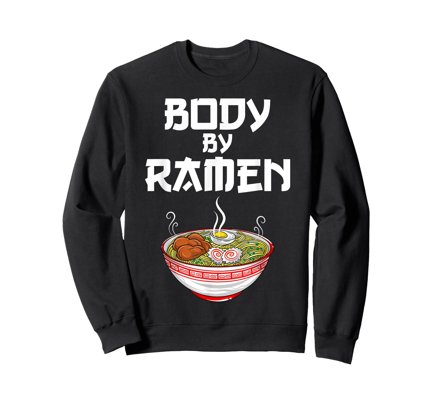 Funny Body By Ramen Gift For Japanese Noodle Lover Men Women T-Shirt