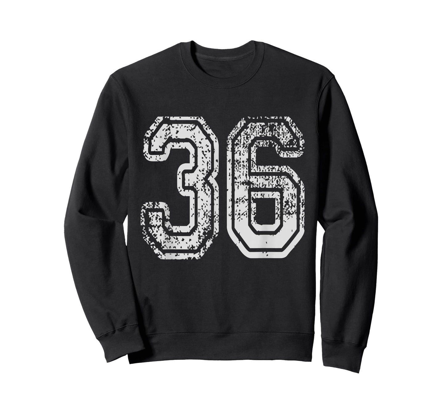 Team Jersey Uniforms Number 36 School Sports 36th Birthday T-Shirt