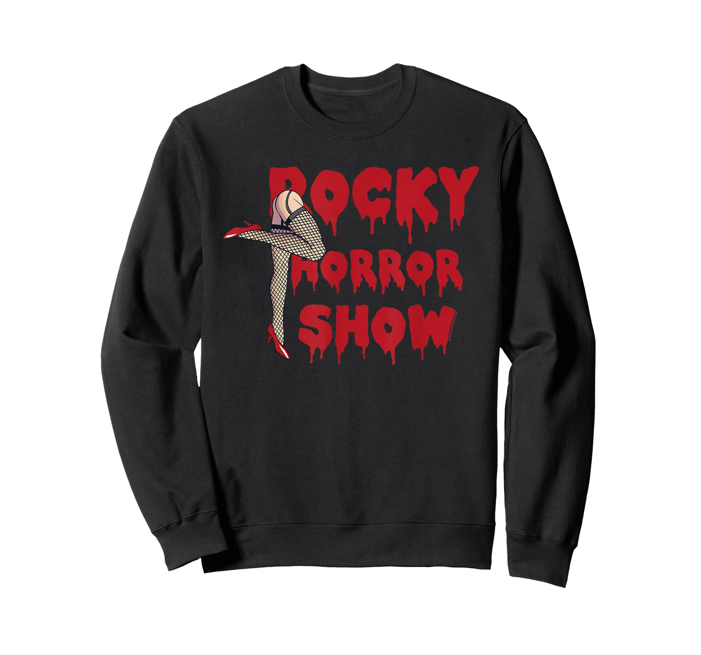 Rocky Horror Show Legs with Logo Block T-Shirt
