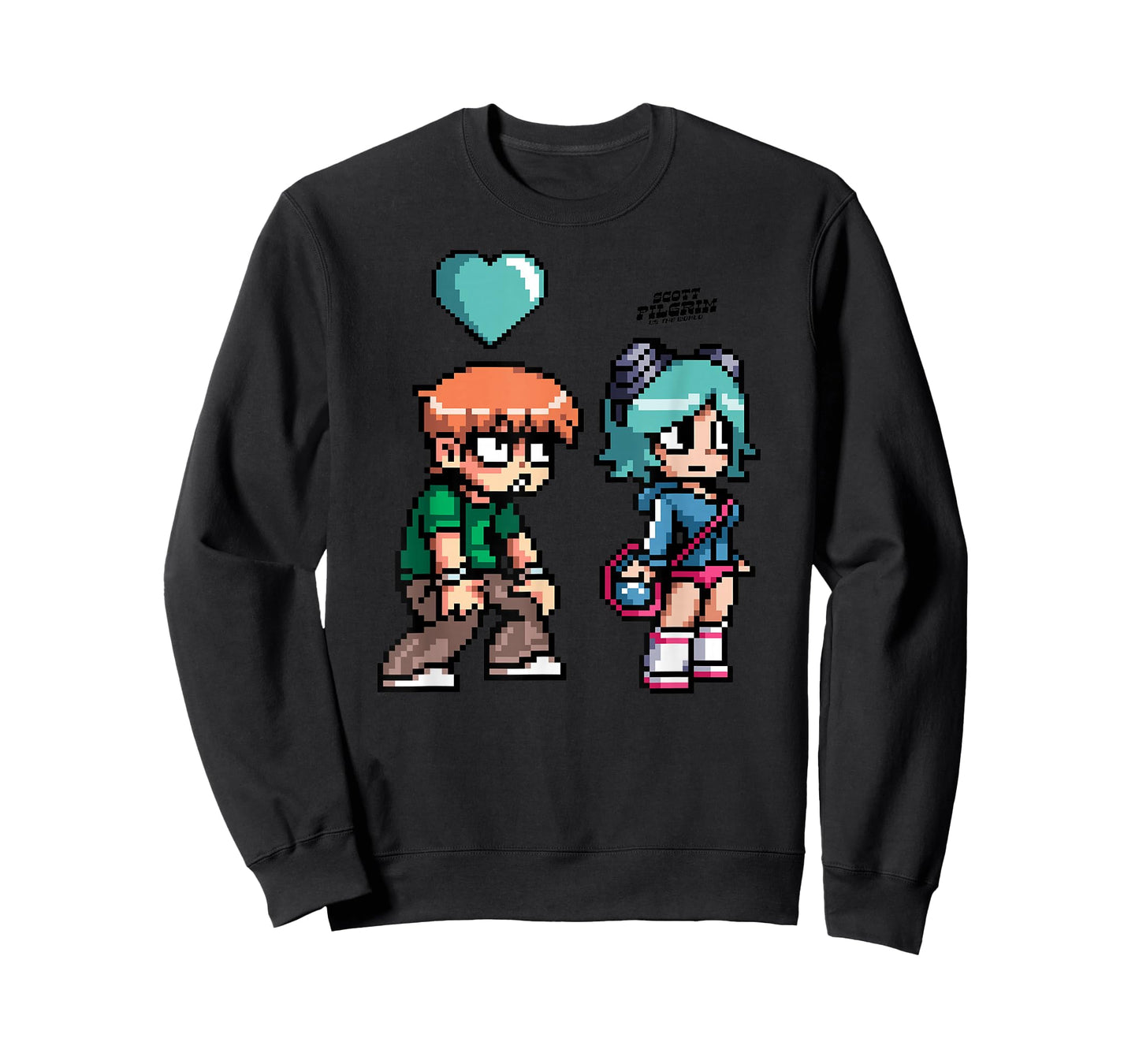 Scott Pilgrim Vs. The World Scott Hearts Ramona T-Shirt