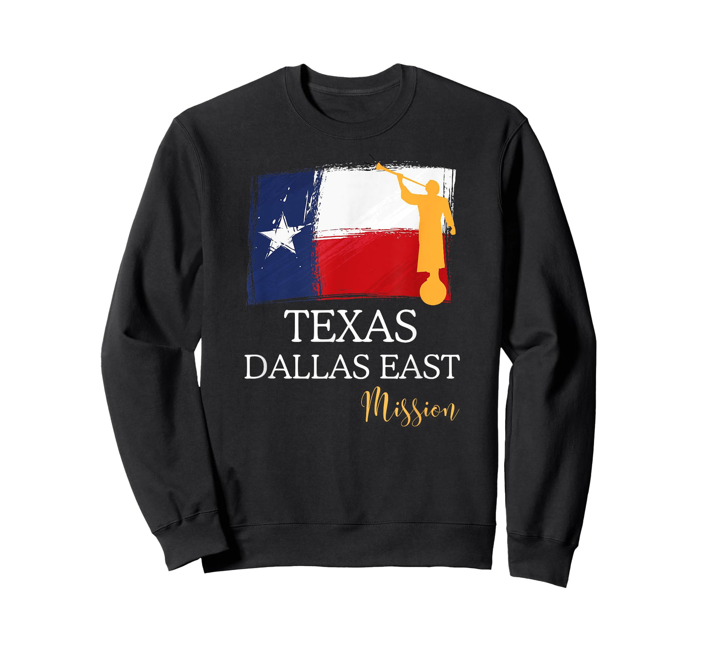 Texas Dallas East Mormon LDS Mission Missionary T-Shirt