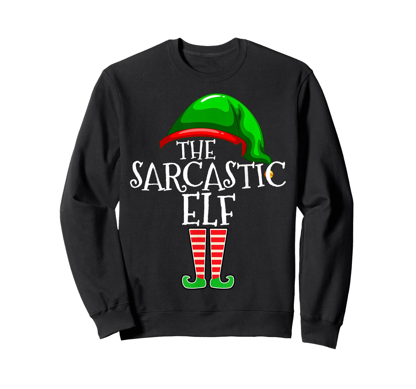 The Sarcastic Elf Family Matching Group Christmas Funny T-Shirt