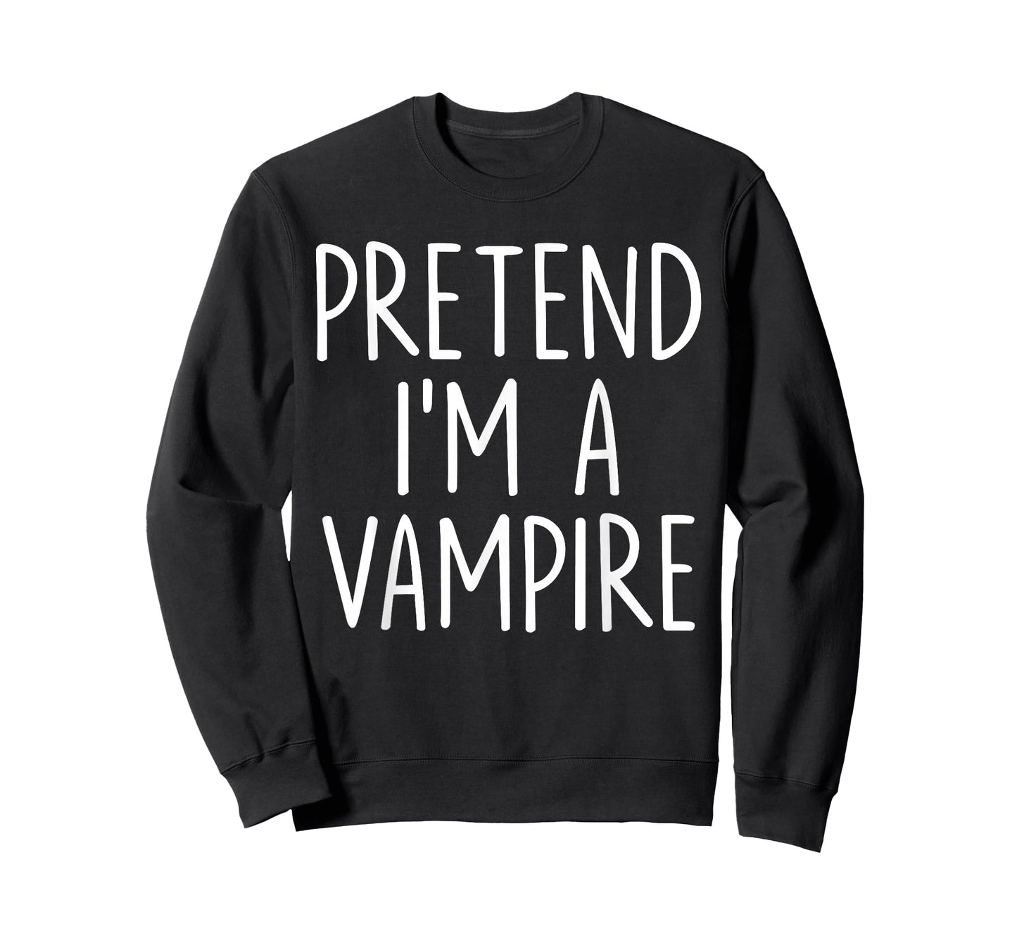 Pretend I'm A Vampire Halloween Couples Costume Matching T-Shirt