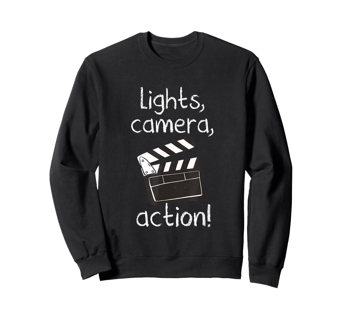 Lights Camera Action Movie Director Movie Clapper Board Gift T-Shirt