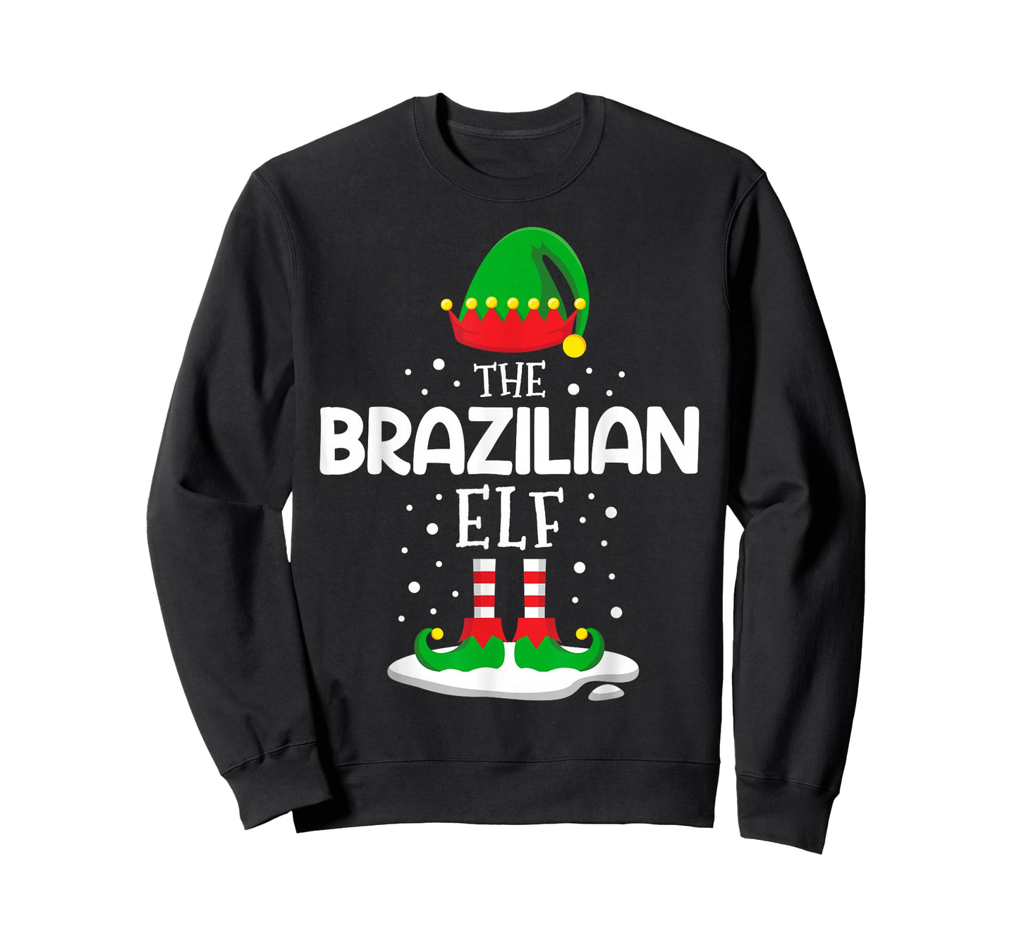 The Brazilian Elf Christmas Family Matching Outfit Xmas T-Shirt