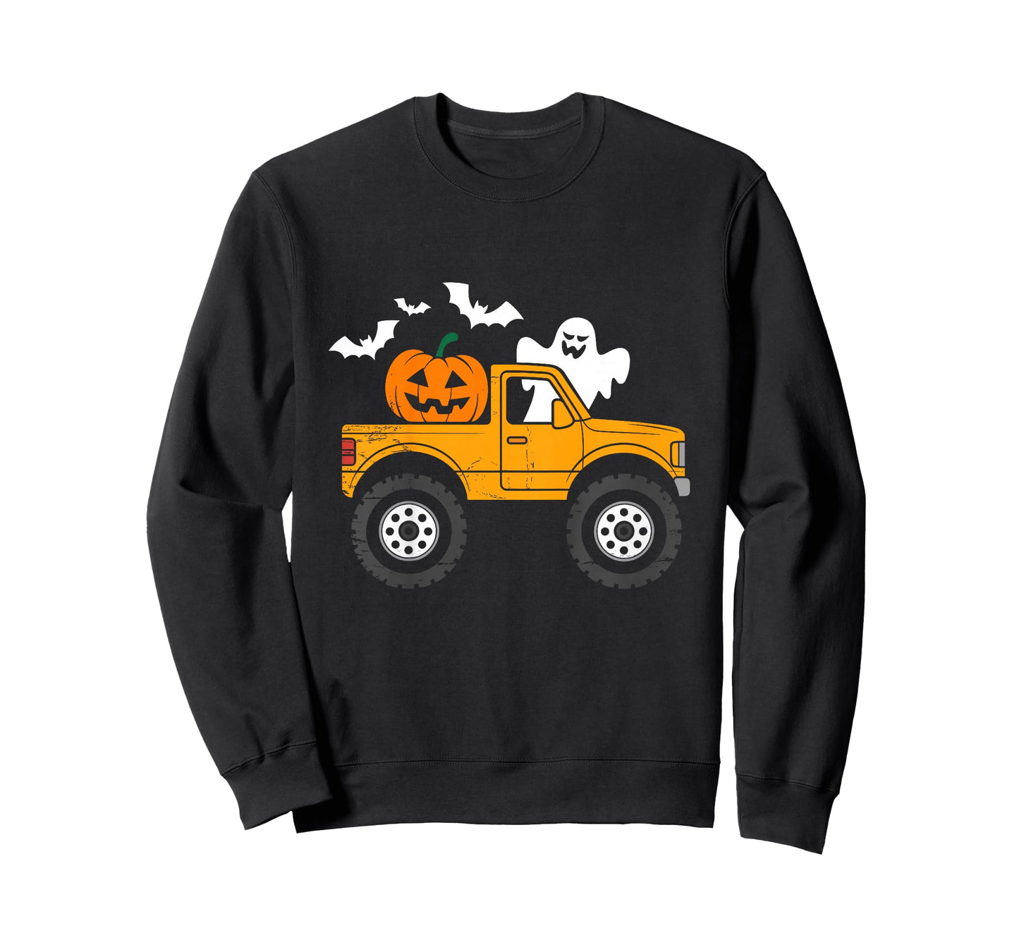 Kids Monster Truck Halloween Costume for Boys Toddler T-Shirt