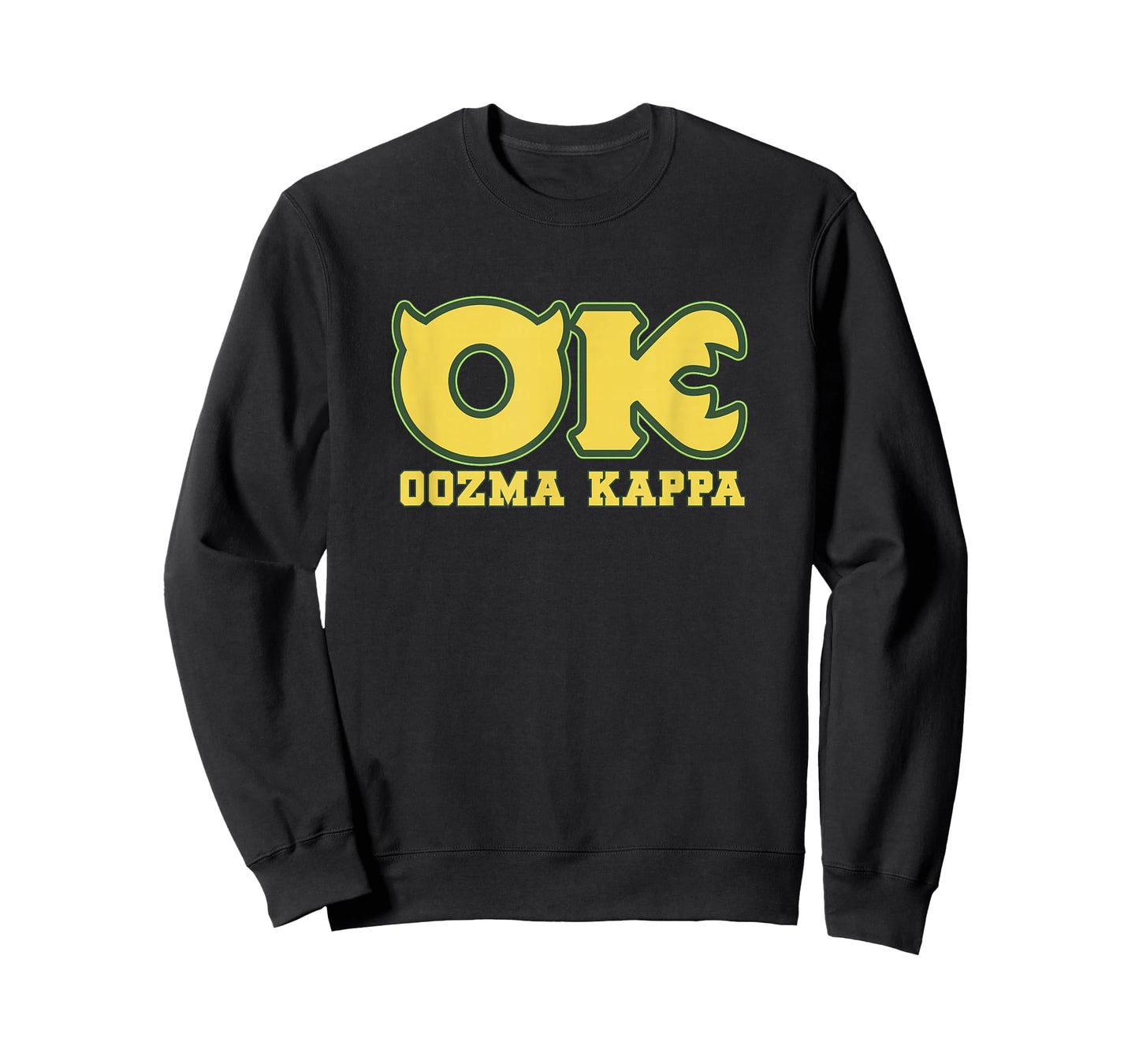 Disney Pixar Monsters University Ok Oozma Kappa Badge Logo T-Shirt