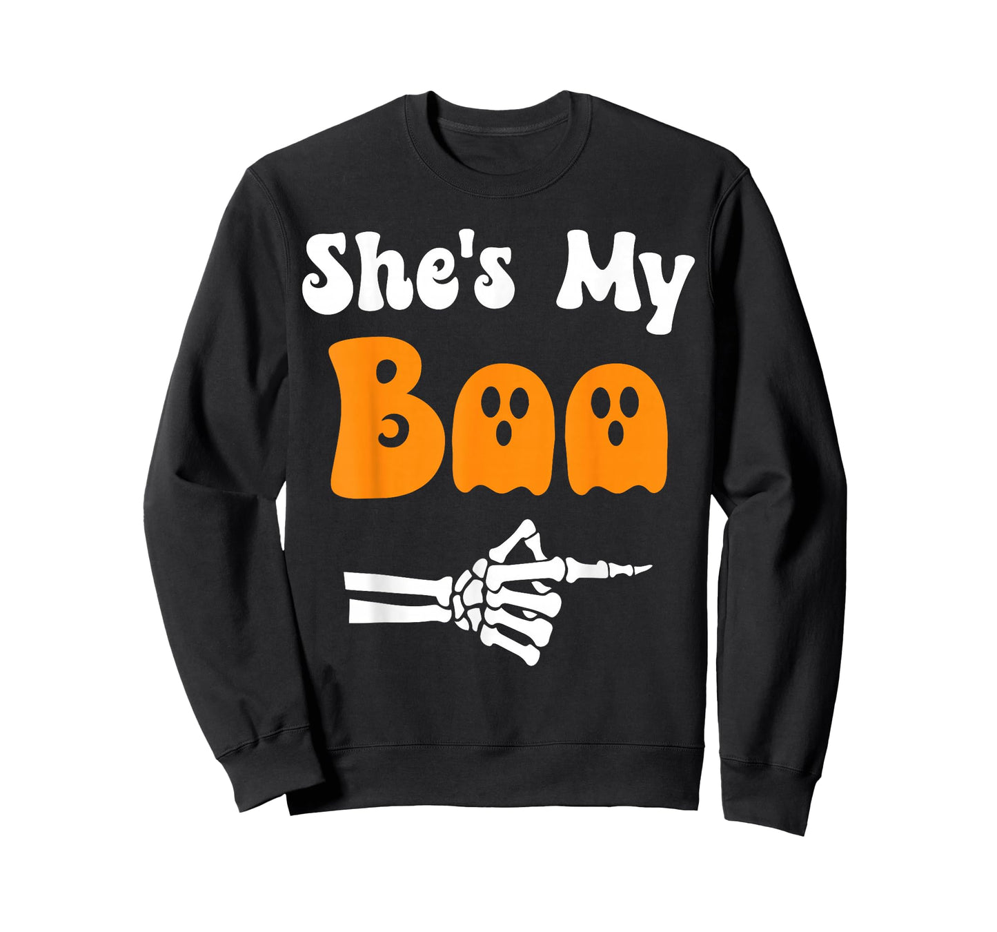 She's My Boo Funny Matching Halloween Couples She's My Boo T-Shirt