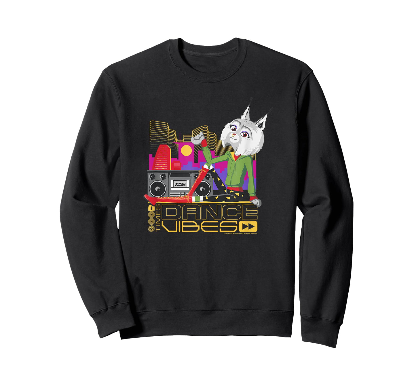 Sing 2 Nooshy Retro City Poster T-Shirt