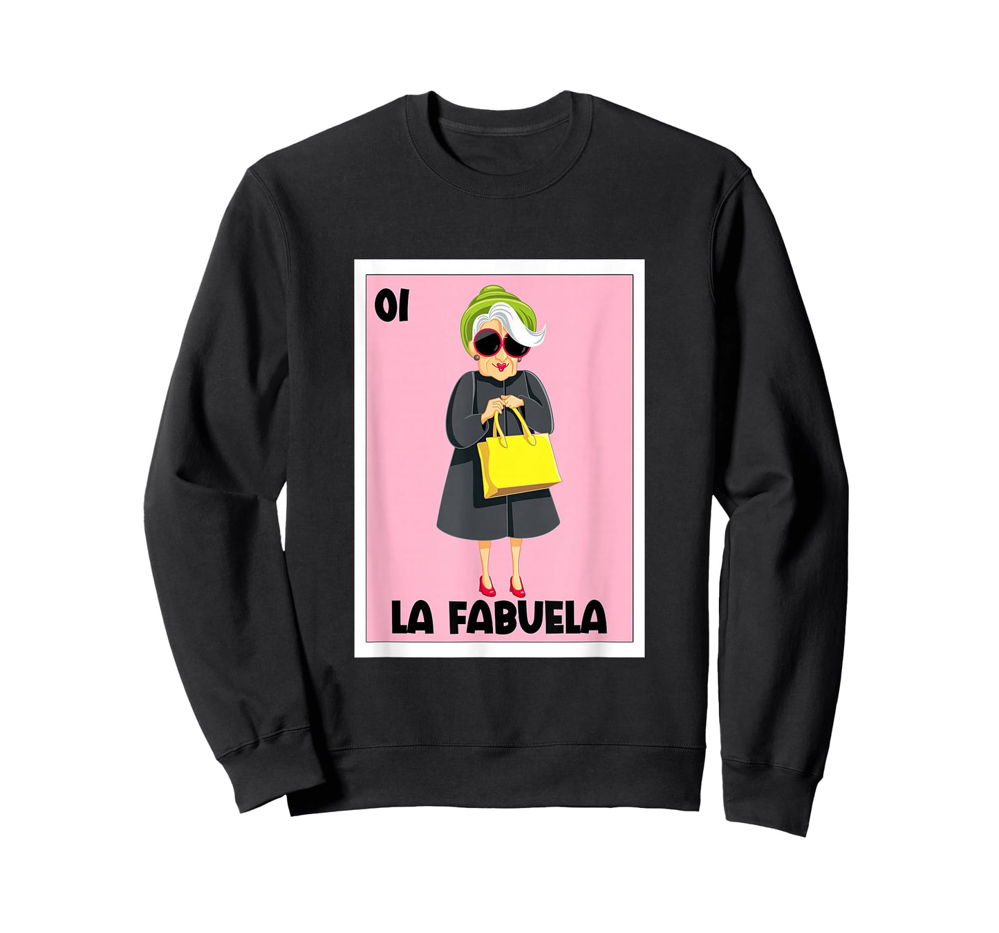 La Fabuela Mexican Bingo Card Game Spanish Grandma Abuela T-Shirt