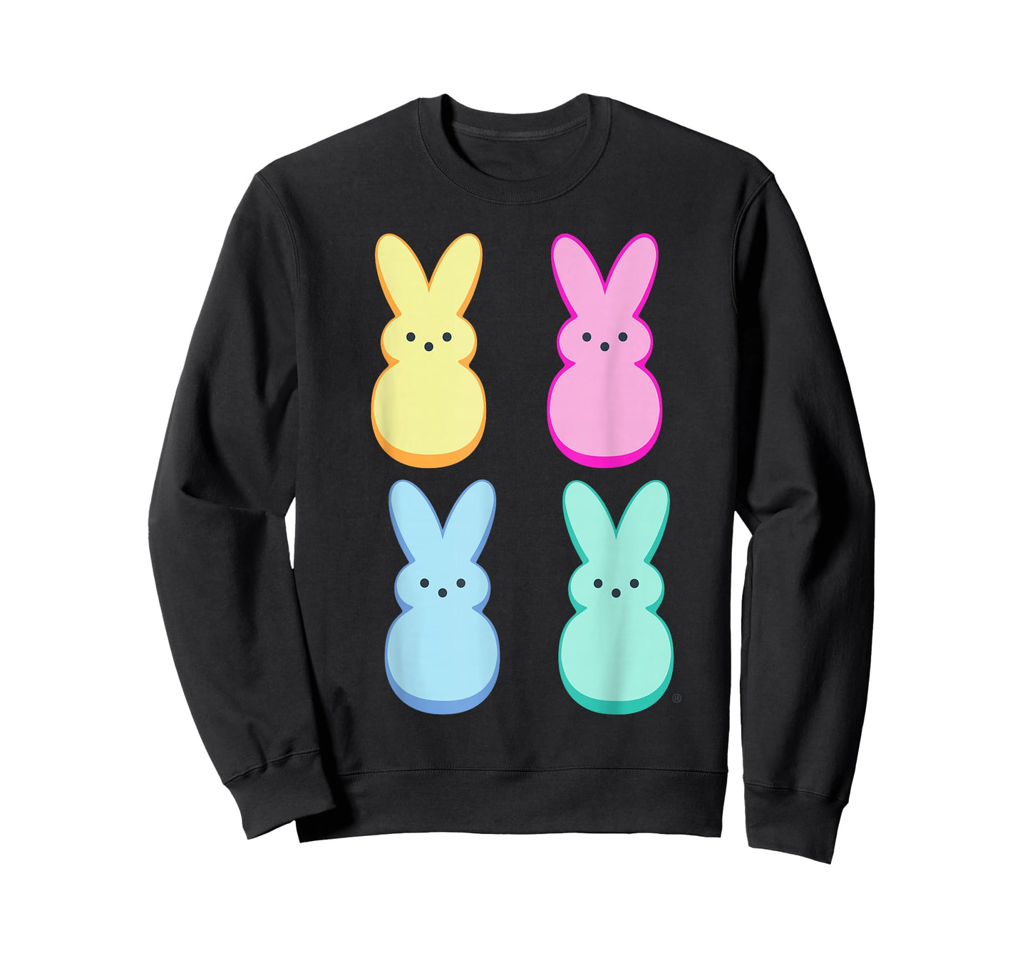 Peeps Easter Colorful Sugary Bunnies Squad T-Shirt