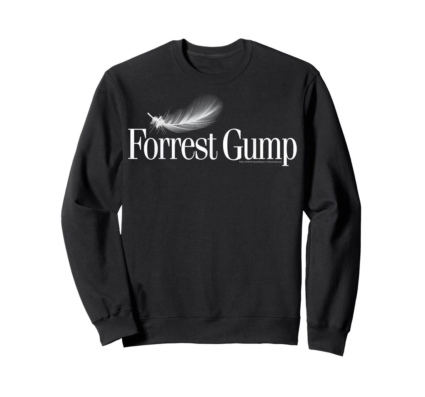 Forrest Gump Feather Title Logo T-Shirt