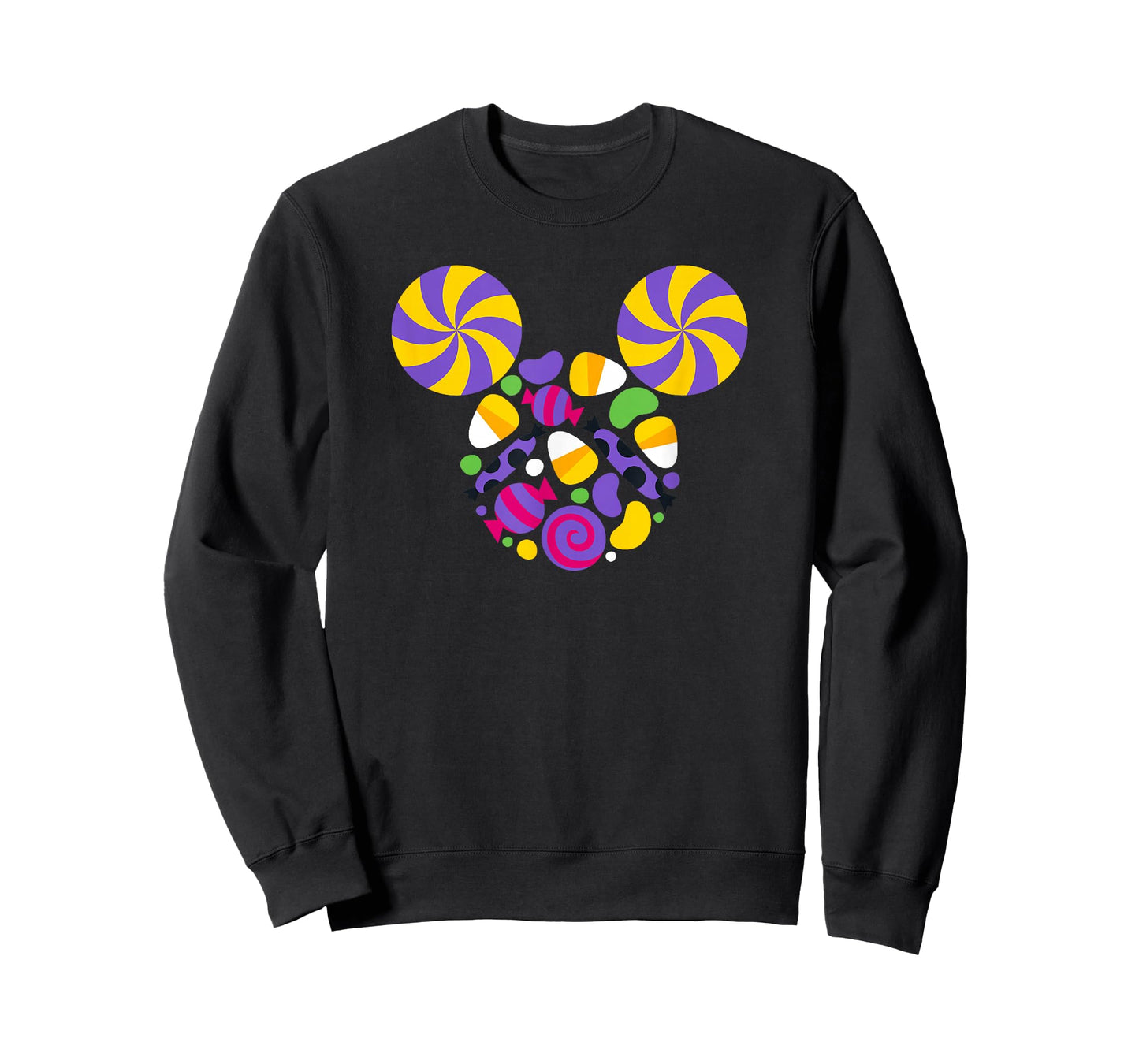 Disney Mickey and Friends Halloween Mickey Candy Face T-Shirt