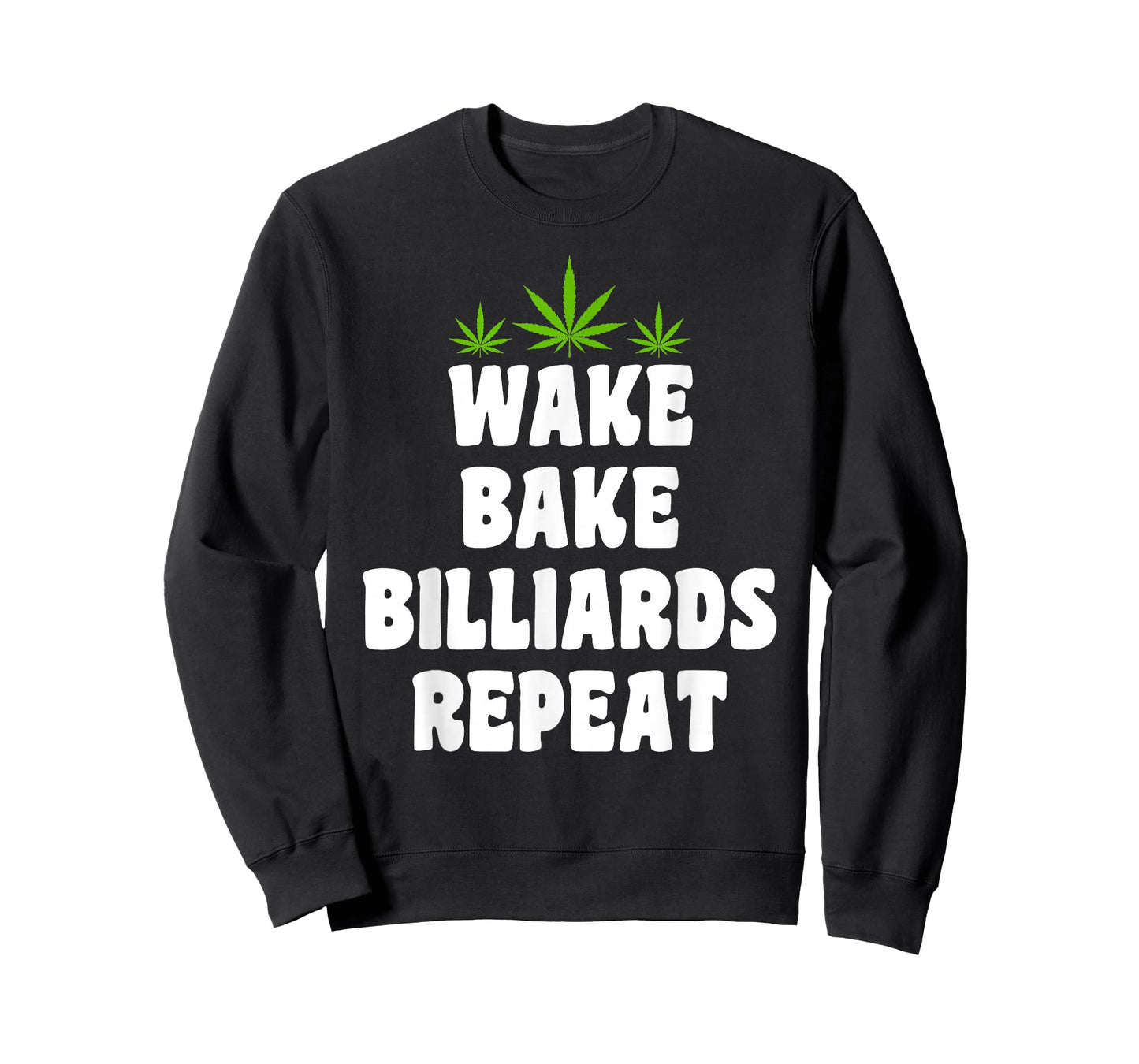 Billiards & Cannabis Marijuana Weed Smoker T-shirt T-Shirt