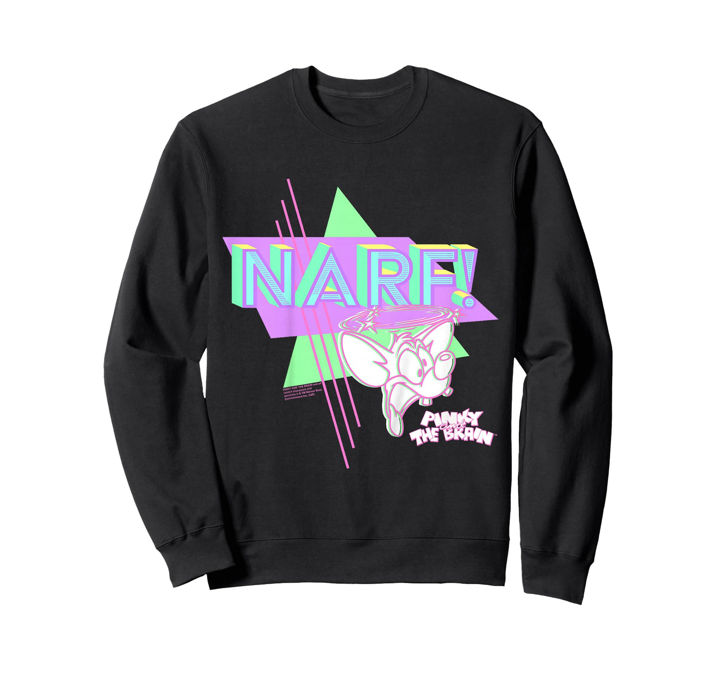 Pinky And The Brain Pinky Narf Neon T-Shirt
