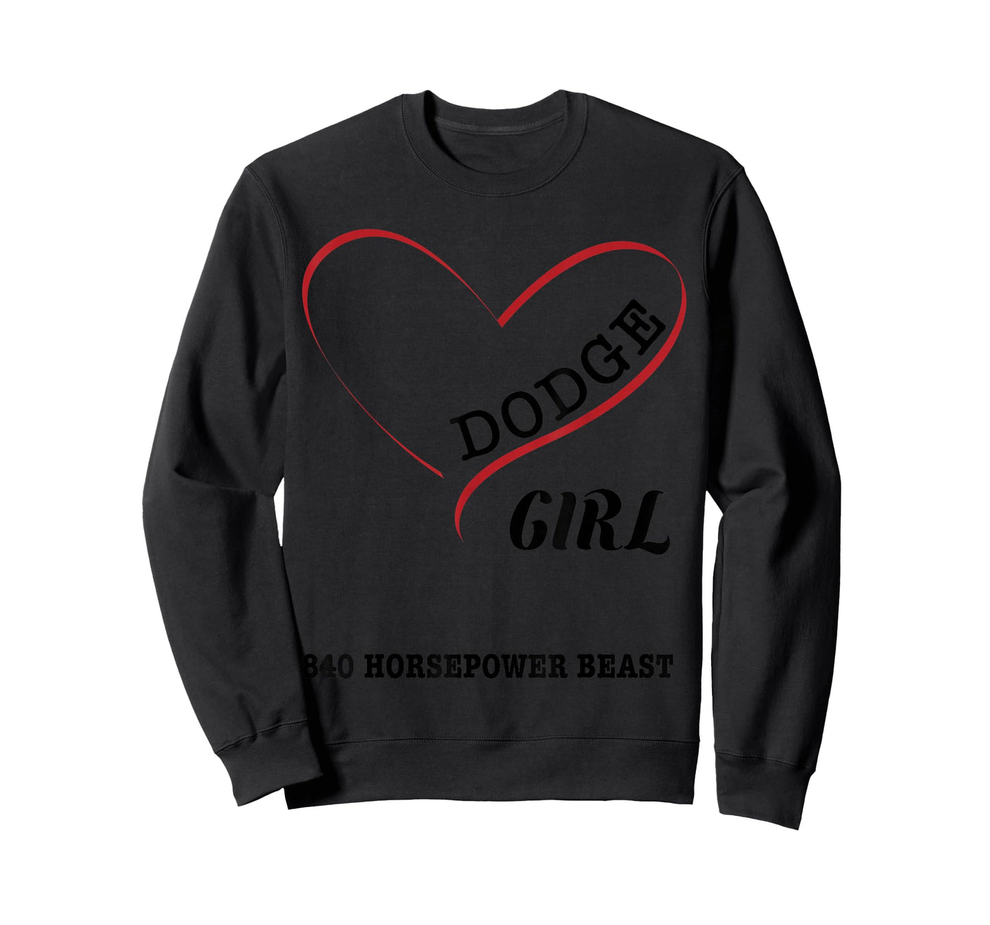 Heart Beast Dodge Girl T-Shirt T-Shirt