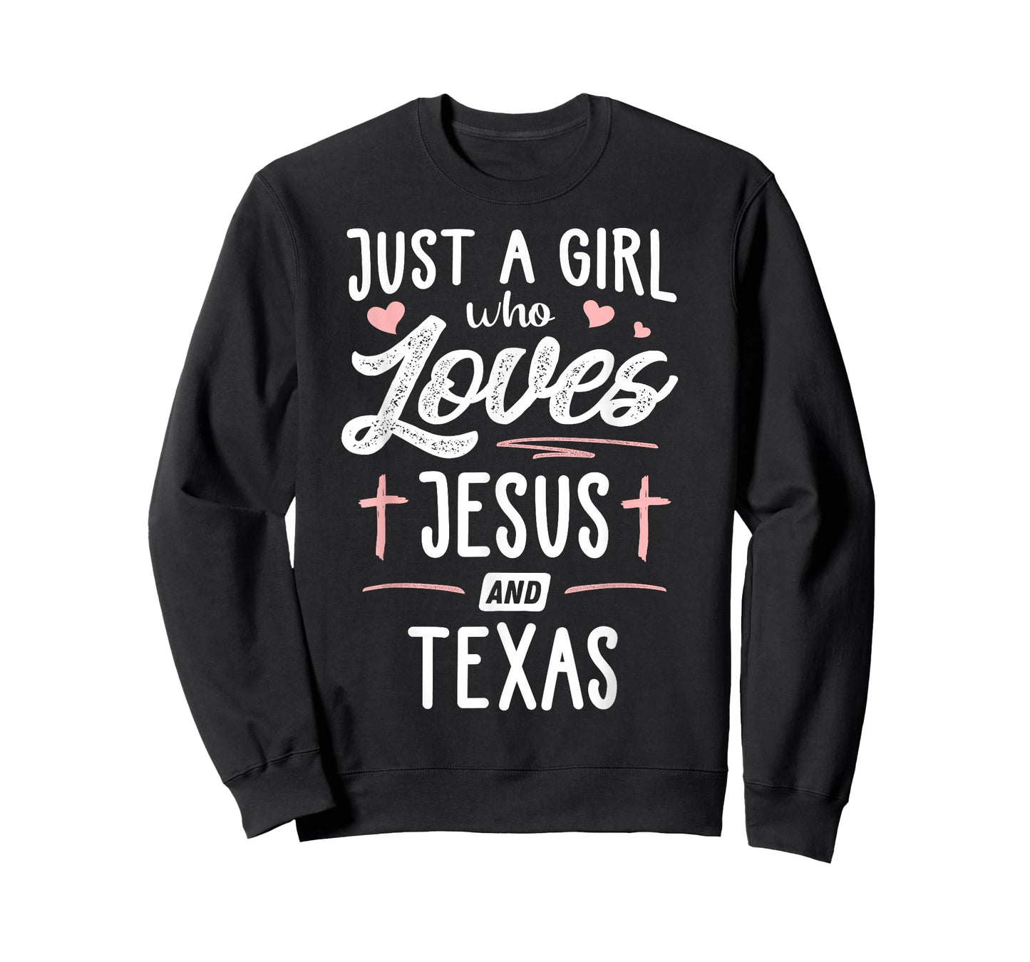 Just A Girl Who Loves Jesus And Texas Gift Women T-Shirt