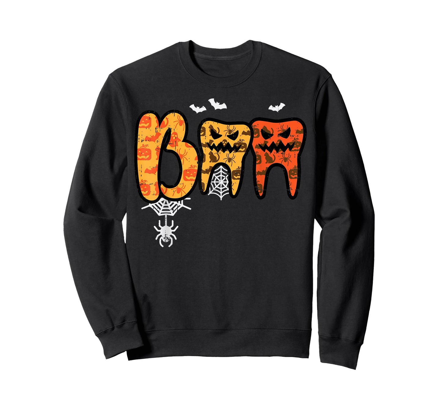 Boo Teeth Funny Dental Halloween Costume Dentist Men Women T-Shirt