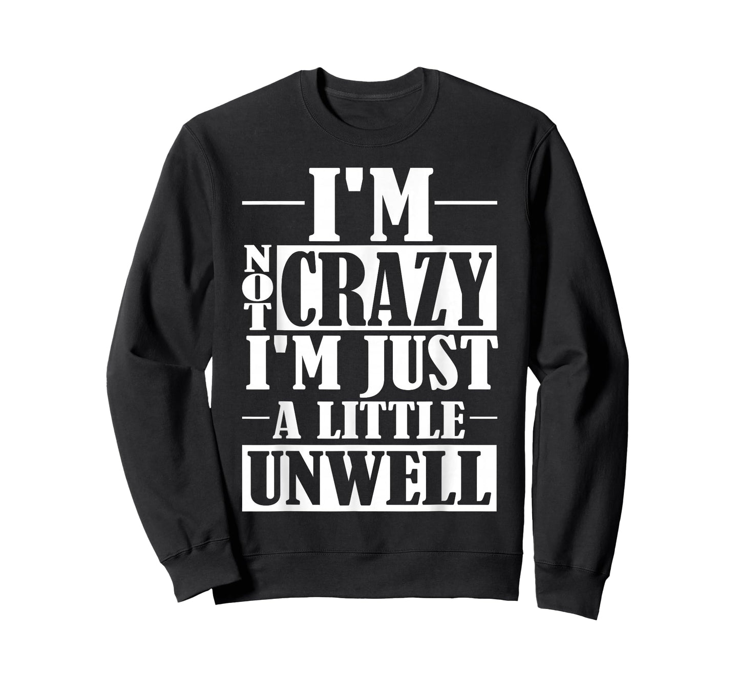 Frizzy Geeks: I'm Not Crazy T-Shirt. Not Crazy Shirt. T-Shirt