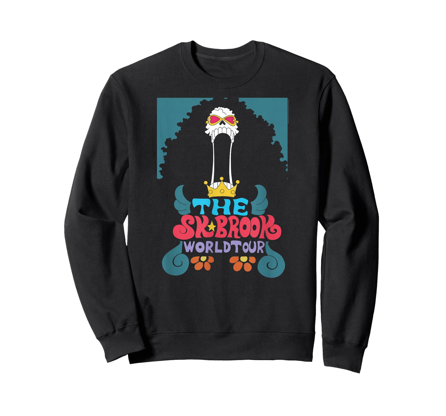 One Piece Anime Soul King Brook World Tour Concert T-Shirt