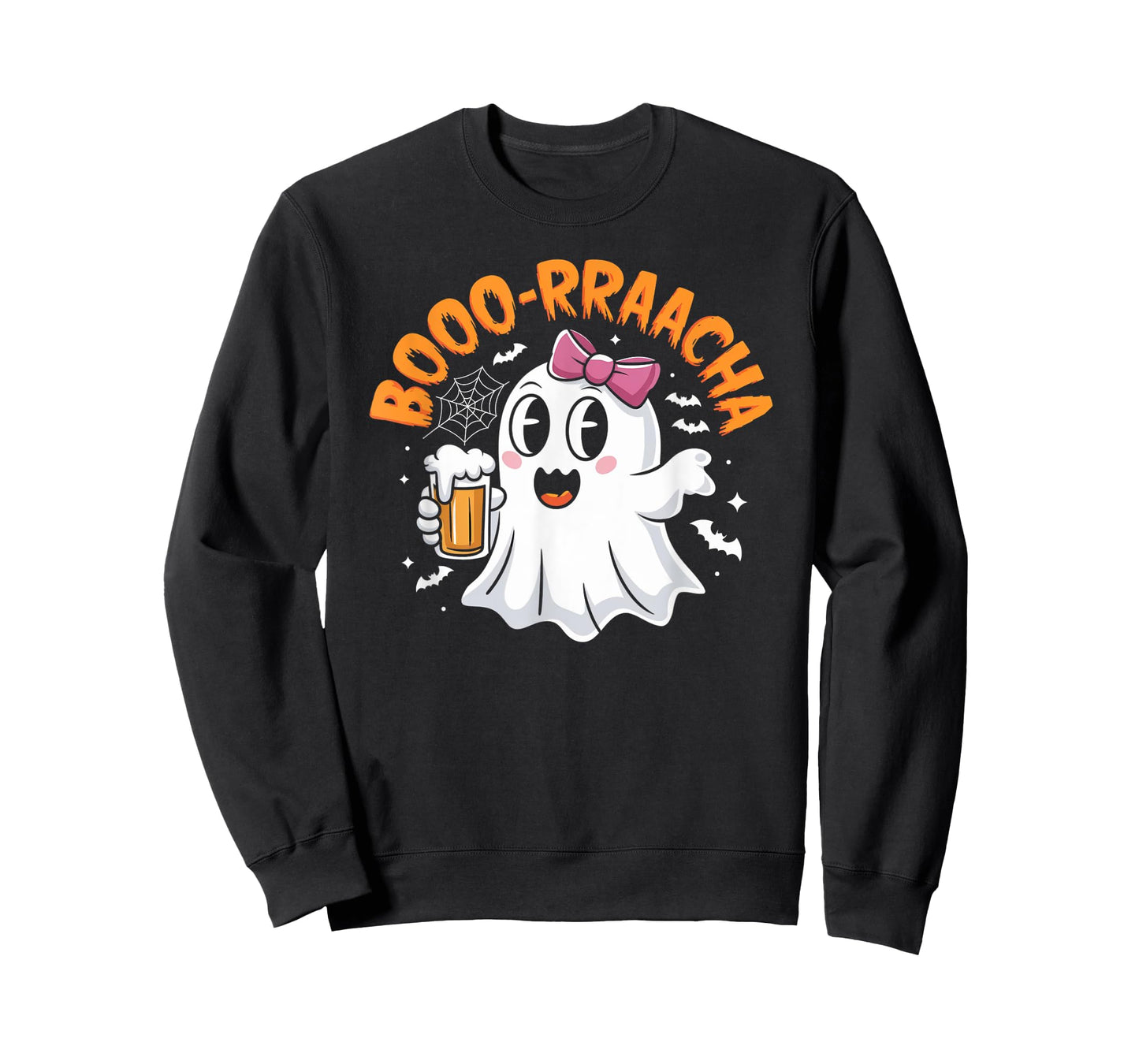 Boo-Racha Cute Ghost Beer Party Funny Halloween Costume T-Shirt