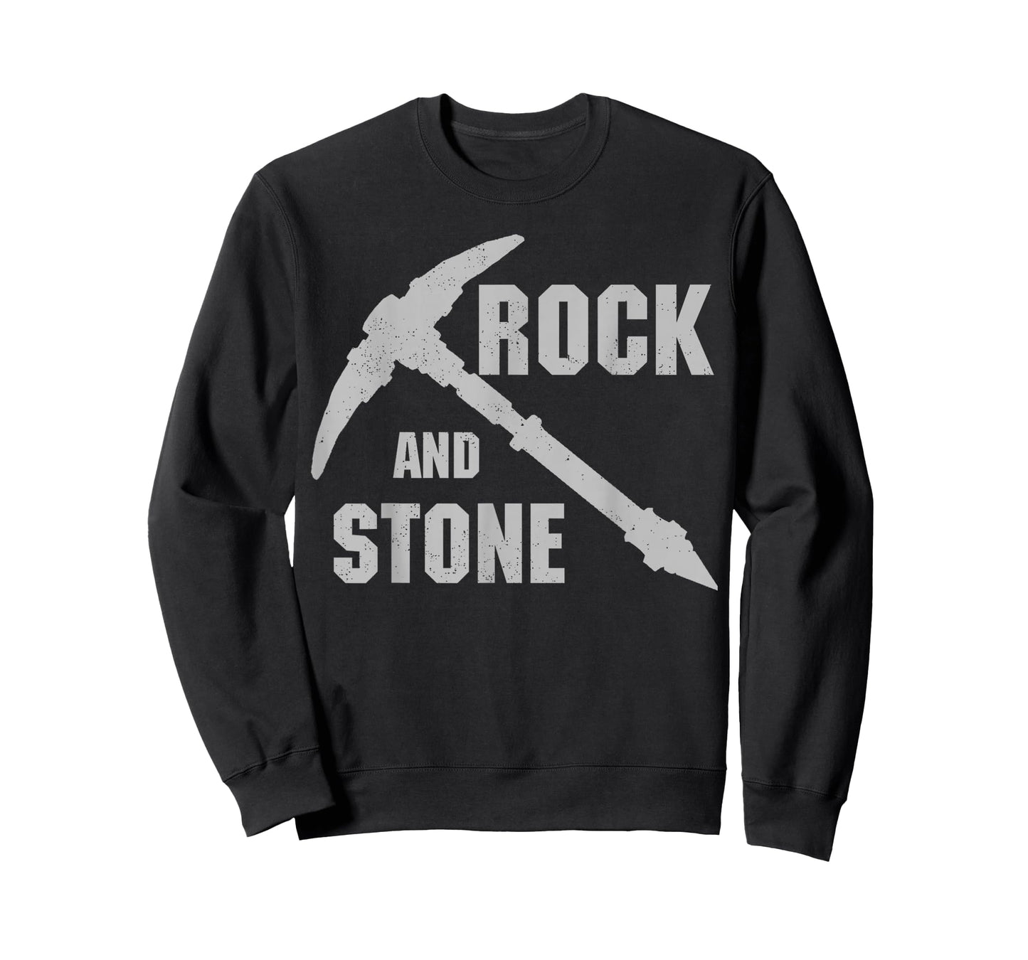 Rock and Stone! - Grey Design Vintage T-Shirt