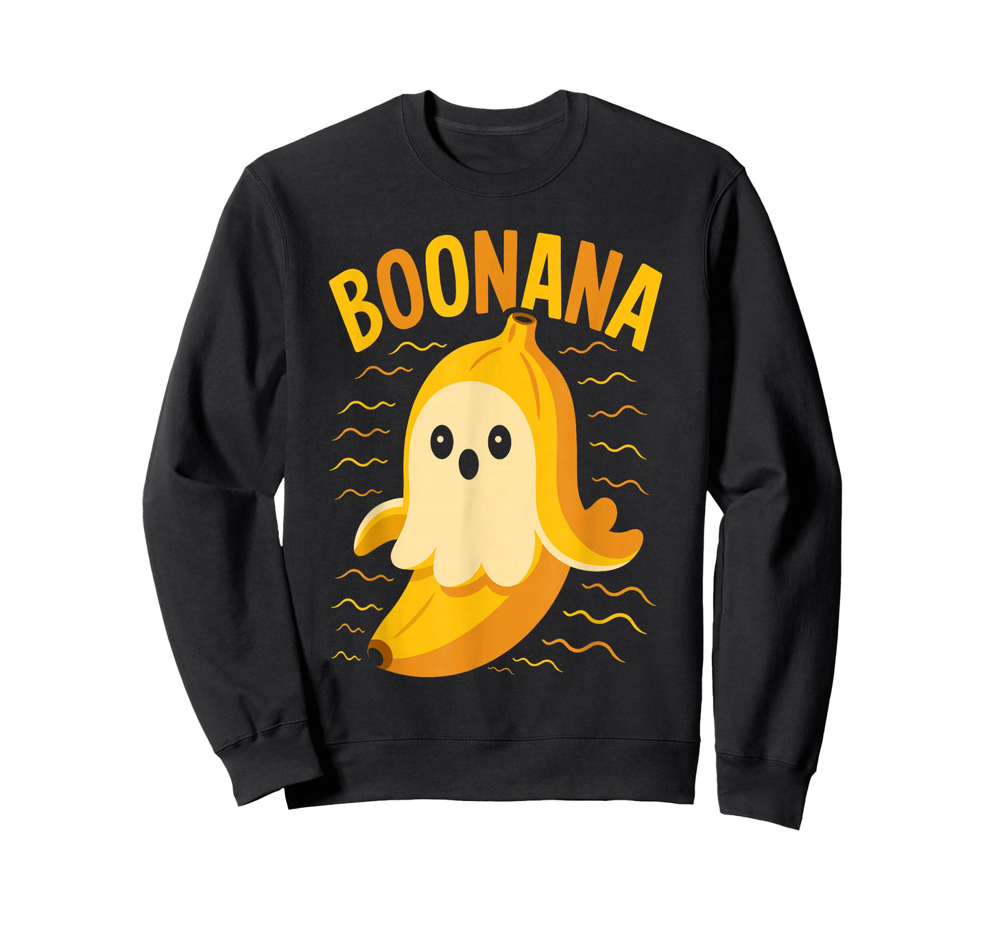 Boonana Cute Ghost Banana Ghost Food Halloween Costume T-Shirt