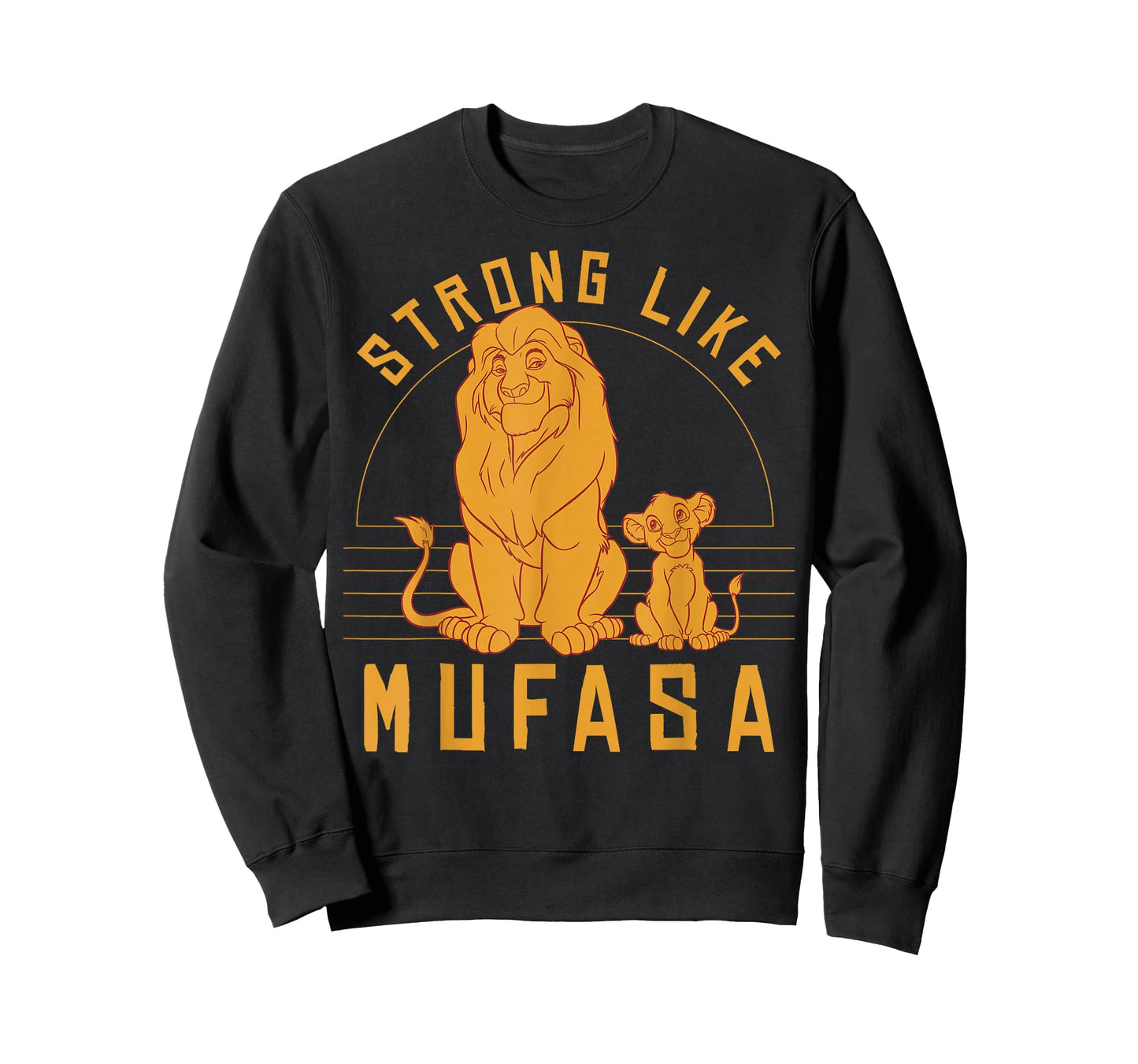 Disney Lion King Simba Strong Like Mufasa Graphic T-Shirt T-Shirt
