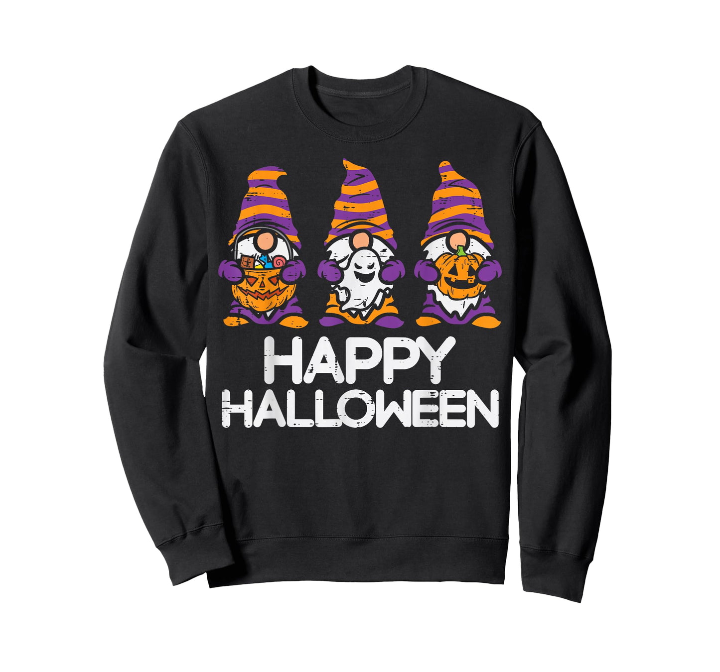 Nordic Gnomes Happy Halloween Costume Garden Men Women Kids T-Shirt