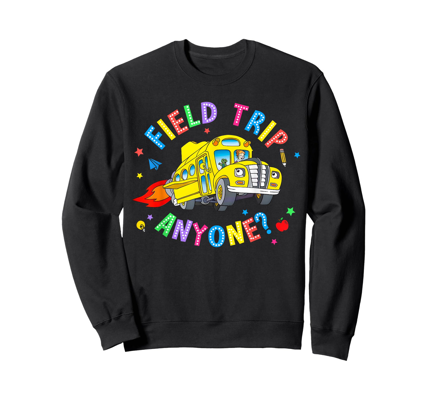 Field Trip Anyone? Field Day Let The Games Begin School Bus T-Shirt