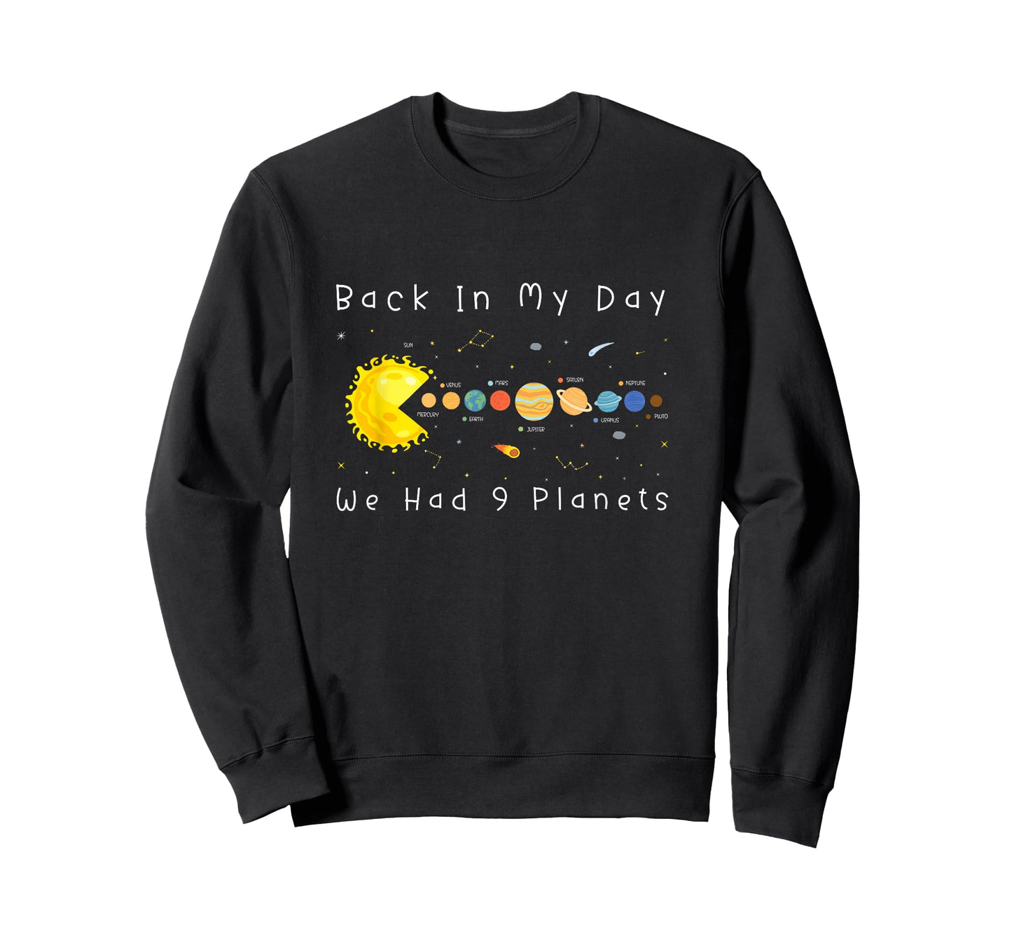 Funny Video Games Back in My Day We Had Nine Planets Gifts T-Shirt