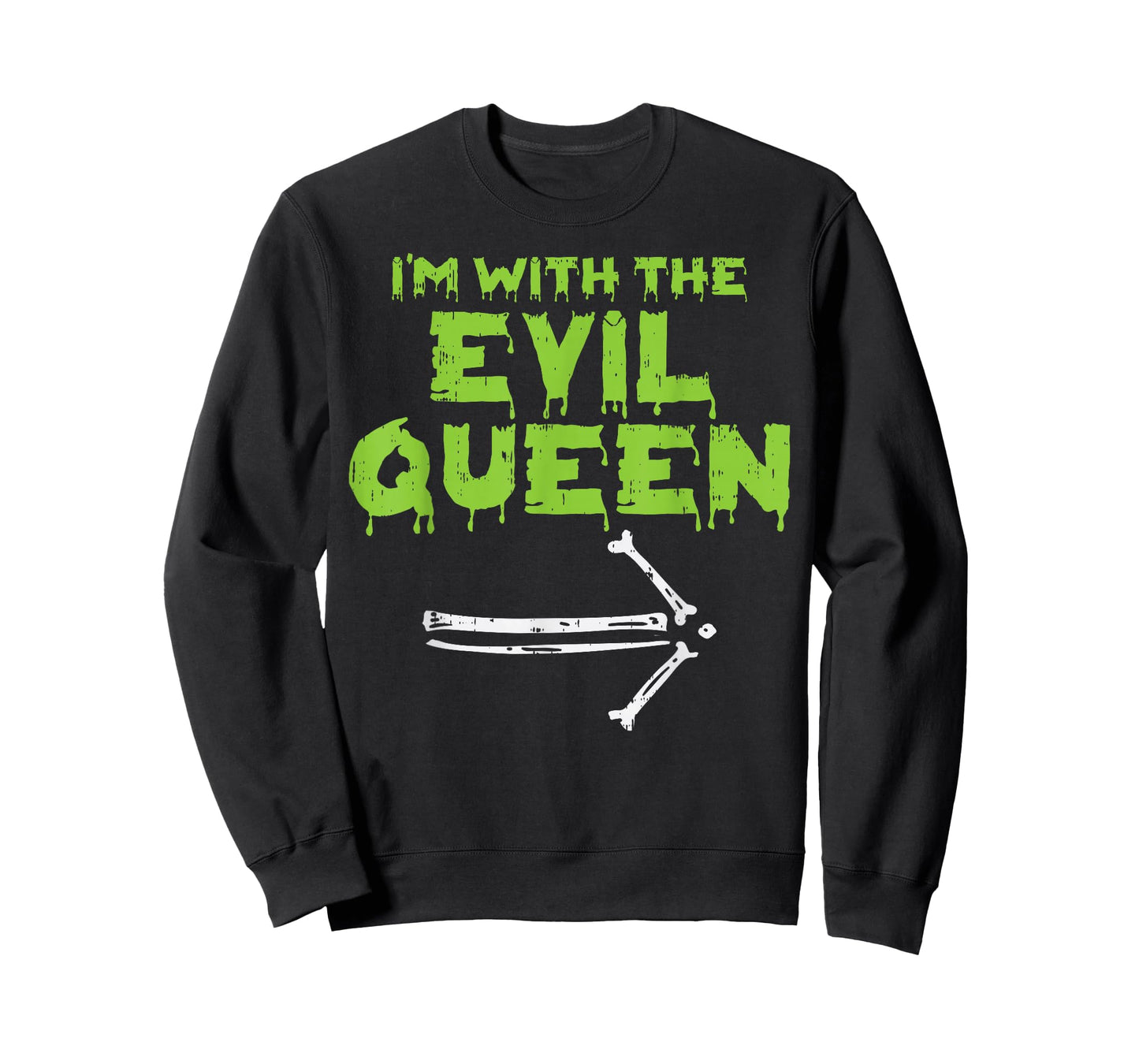Im With The Evil Queen Matching Couple Halloween Costume Him T-Shirt