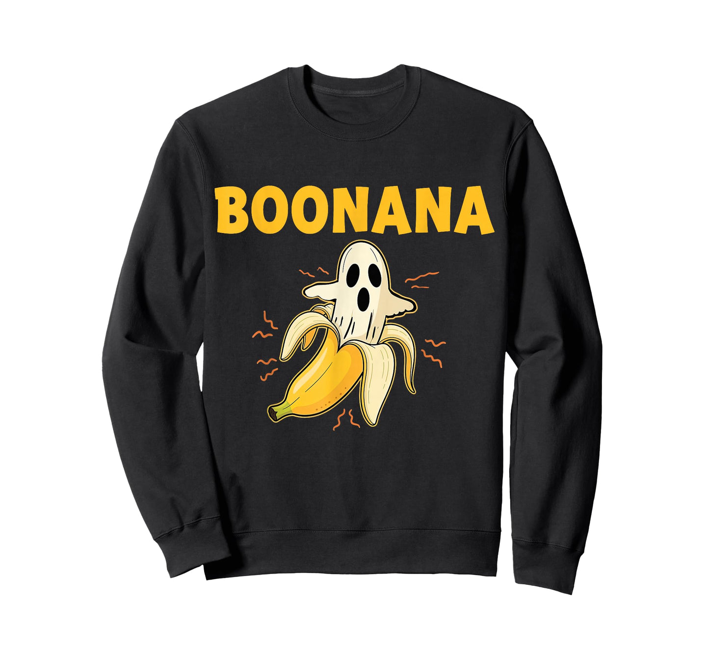 Boonana Halloween Ghost Banana Spooky Season Men Women Kids T-Shirt