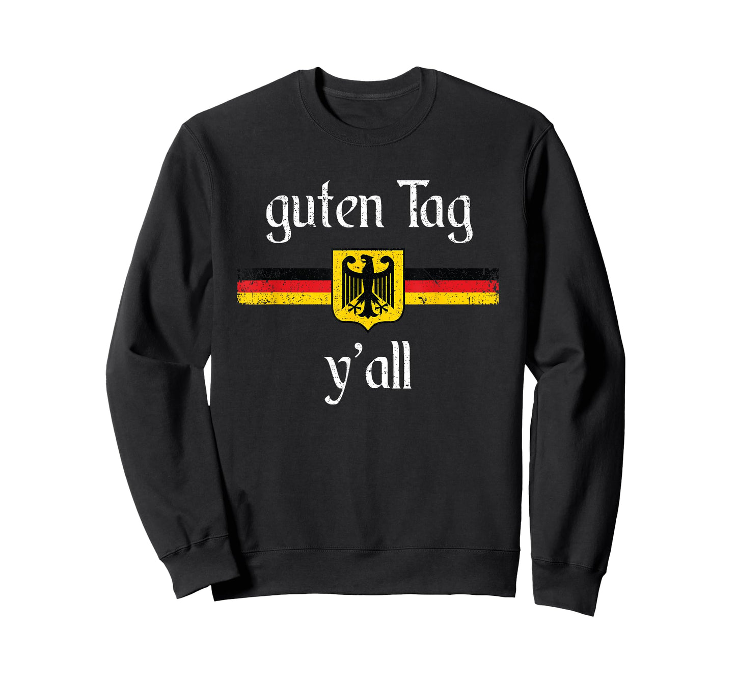 Oktoberfest German Flag Eagle Prost Guten Tag Y'all T-Shirt