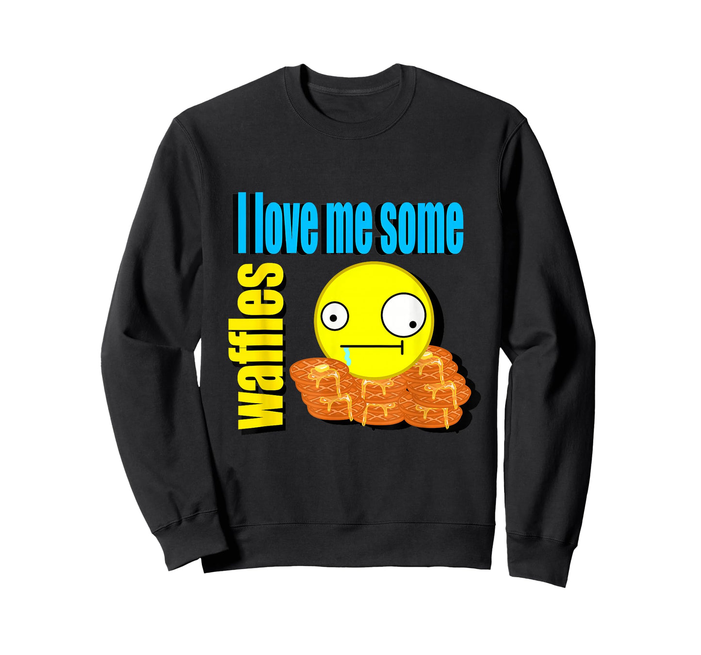 I Love Me Some Waffles Scene Kid Emo T-Shirt