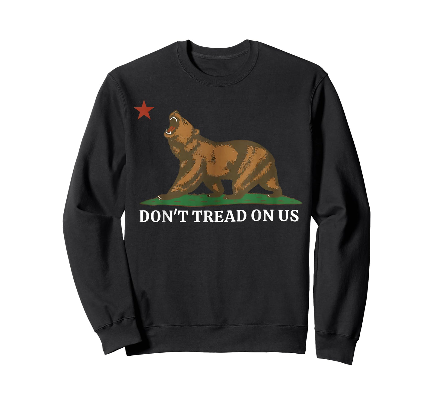Don't Tread On Us California Bear Patriotic T-Shirt