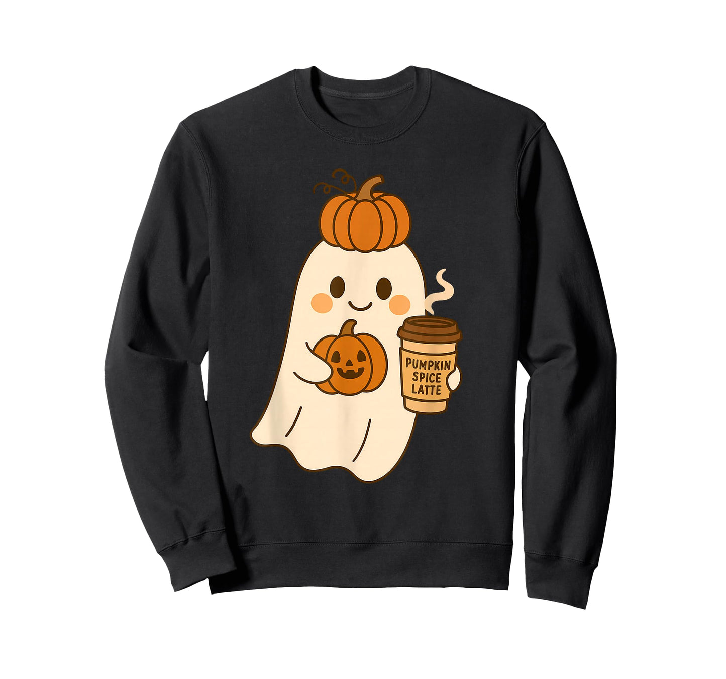 Pumpkin Spice Latte Ghost T-Shirt