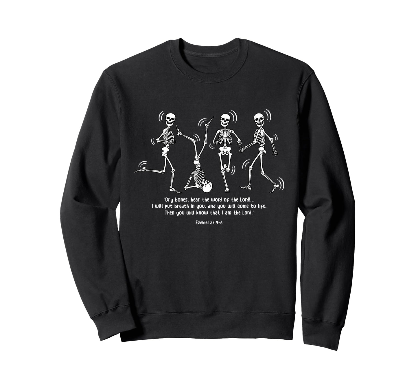 Funny Skeleton Dancing Dry Bones Come Alive Halloween T-Shirt