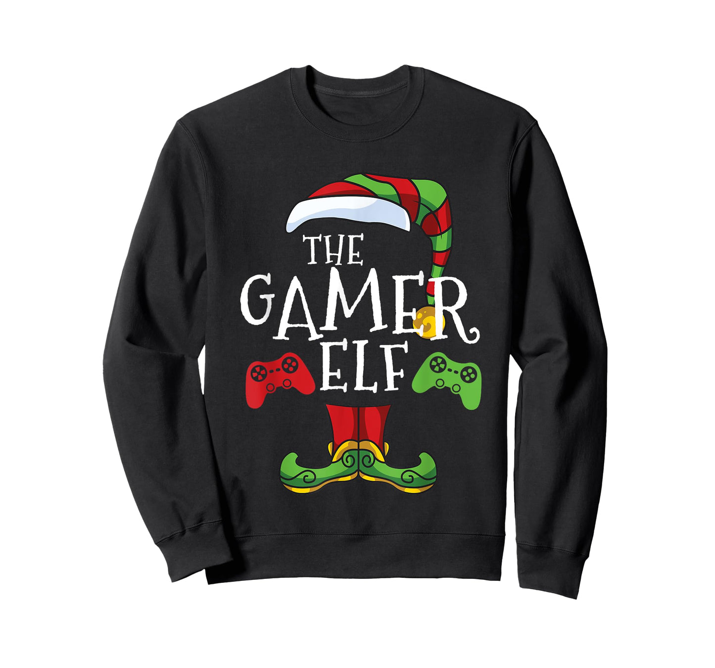 Gamer Elf Christmas Family Matching Funny I'm The Gaming Elf T-Shirt
