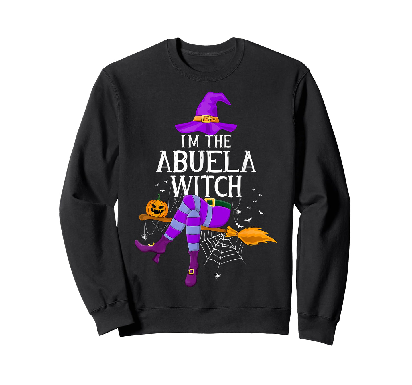 Matching Family Costume I'm The Abuela Witch Halloween T-Shirt