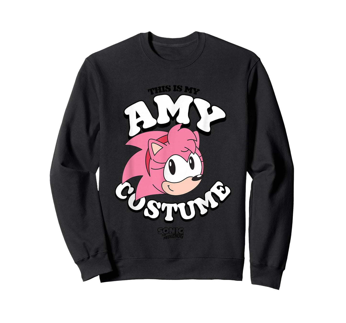 Sonic The Hedgehog Halloween This Is My Amy Retro Costume T-Shirt